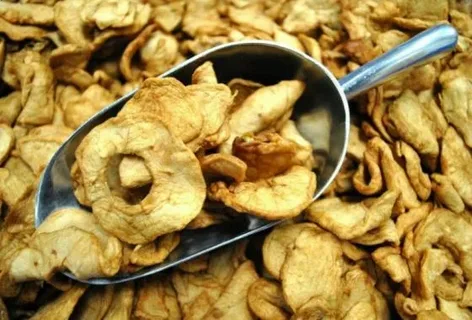 تصویر 1 از خرید سیب خشک خانگی + قیمت فروش استثنایی